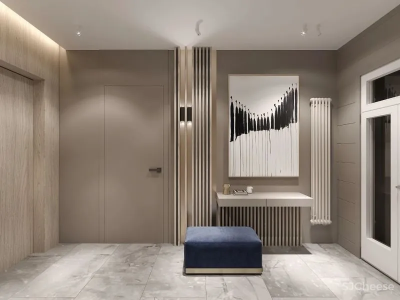 190㎡带露台的三居室，宁静简练！