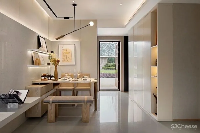 青岛龙湖昱城样板间 矩阵纵横