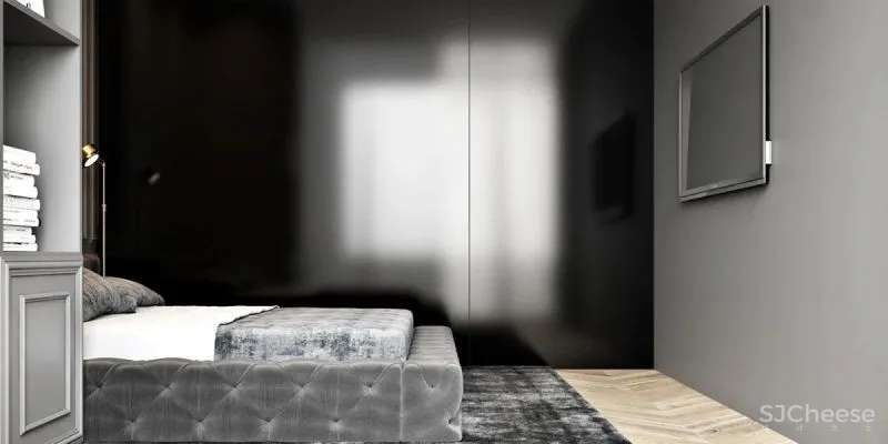 黑白缄默简约沉稳家居内饰