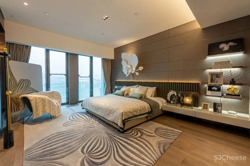 李玮珉力作 重庆千万级豪宅「万科.锦绣滨江」样板间效果图和实景照片