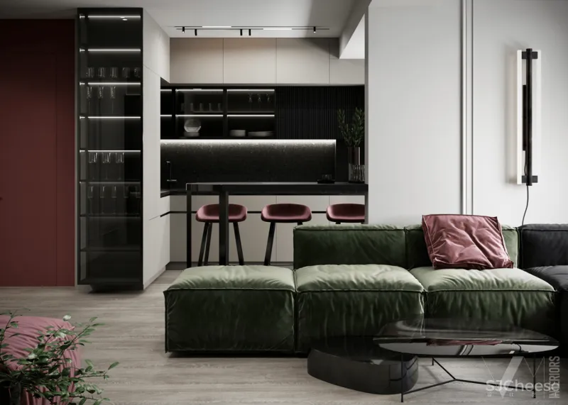 现代复古风，多彩的轻奢质感！