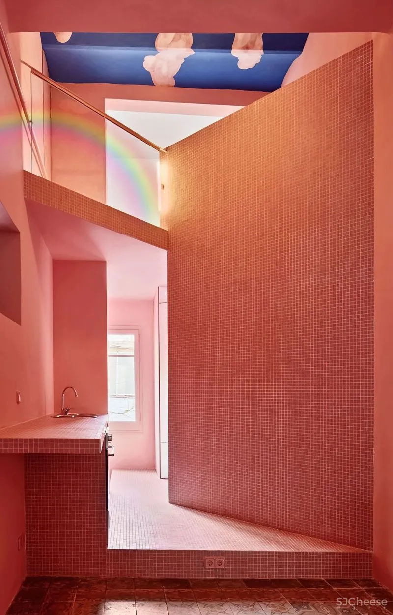 巴塞罗那之家,色彩至上,颠覆视觉