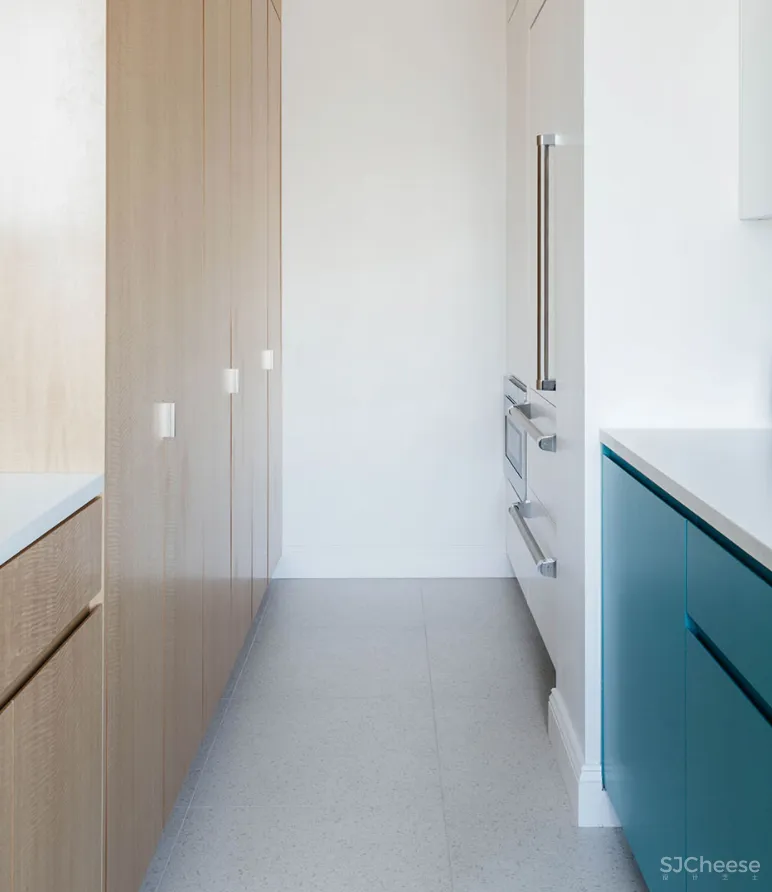 92平米的公寓，把蓝色运用得恰到好处