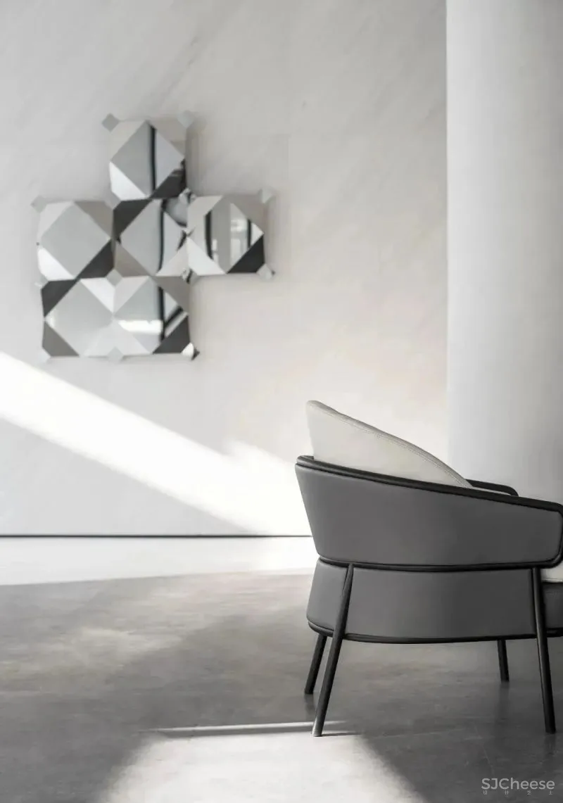 几何美学构建别样销售中心 FW.GID&SCULTURA