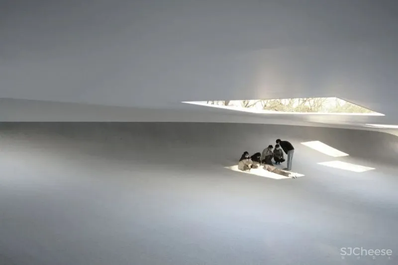 石上纯也新作,屋顶有59个洞,却没一根柱子!