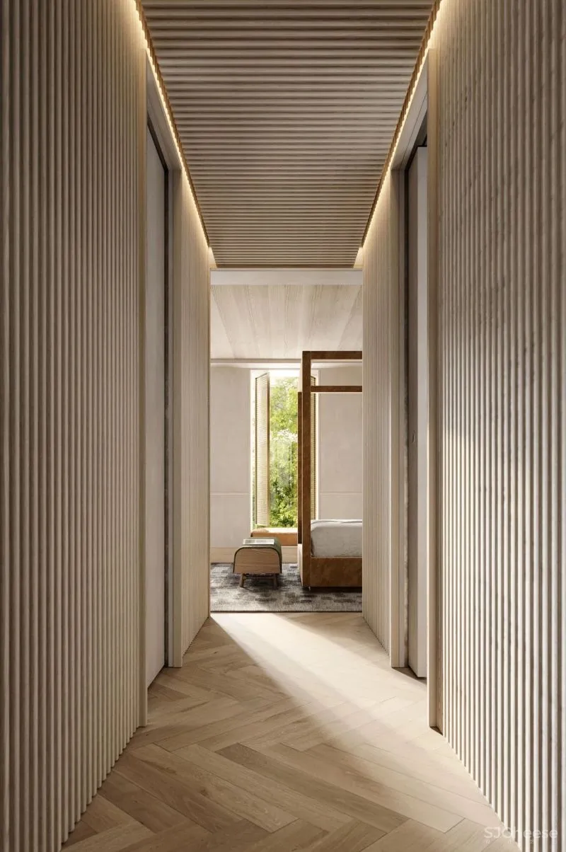 淡雅灵动联排别墅，不仅有颜值还舒适！