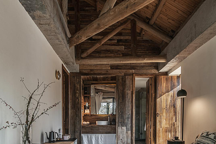 侘寂风民宿,安放心灵的自然栖居