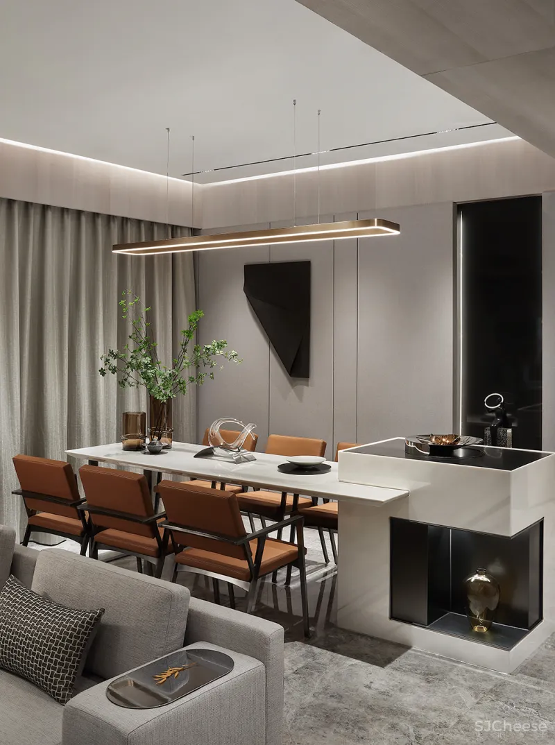 143㎡简约设计，质朴淡雅，高级范！