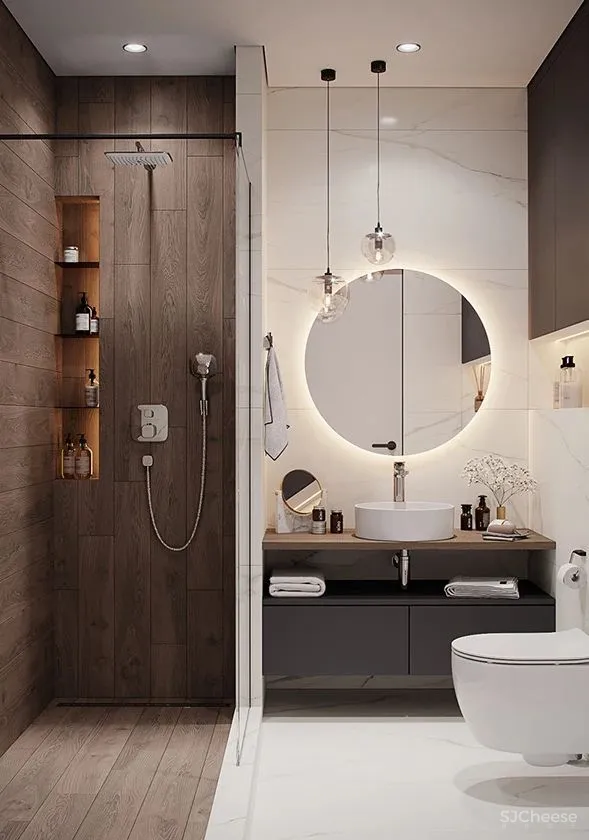 极简白 原木,耐看才是家的样子!