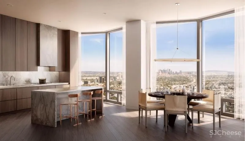 贝聿铭、Yabu雅布、Gensler...联合操刀:洛杉矶世纪广场「费尔蒙酒店」