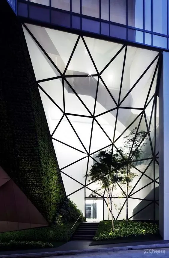 精选 你以为建筑入口设计就是画个门吗？瞧瞧别人家的设计…