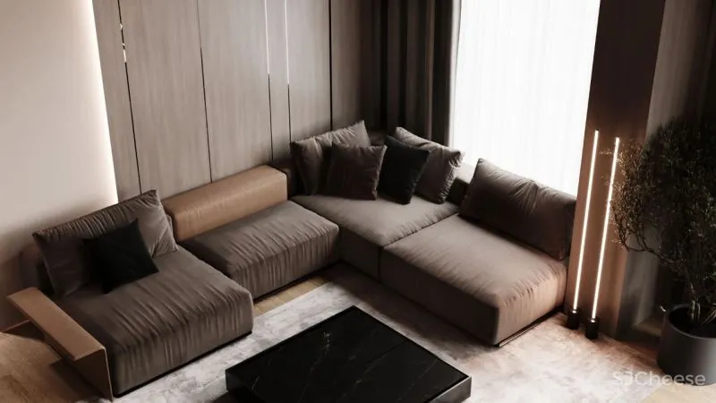 客厅这么设计,能让整个房间大一倍!