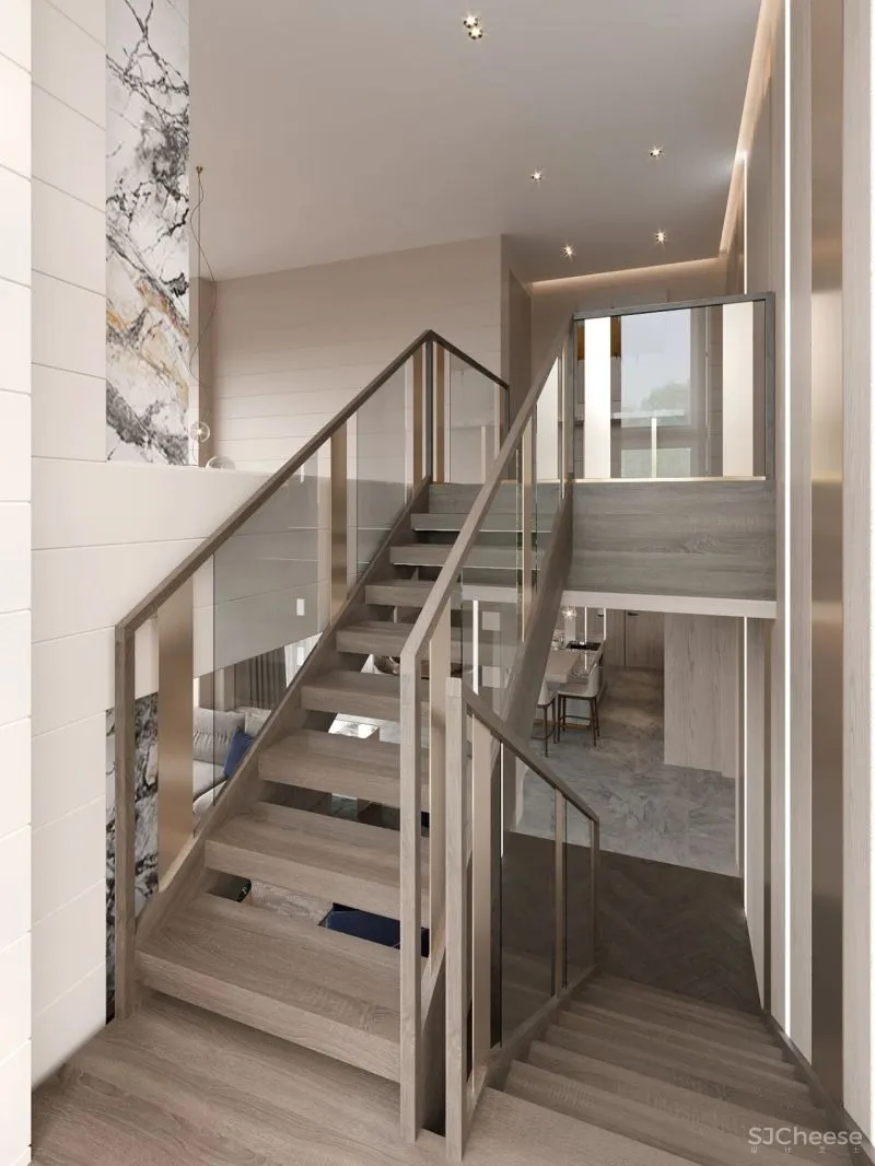 190㎡带露台的三居室，宁静简练！