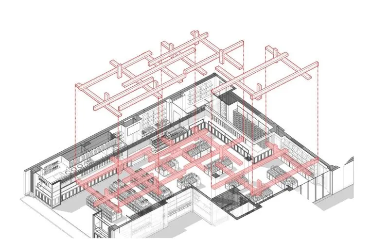 百年老店翻造，突破传统的全新空间体验 巢羽设计