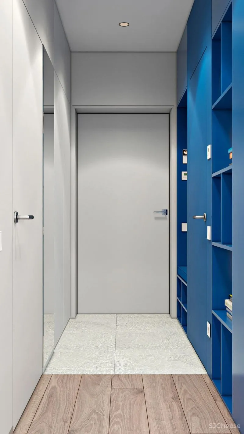 这3个蓝色调小家,敢于打破常规,自然不平常!