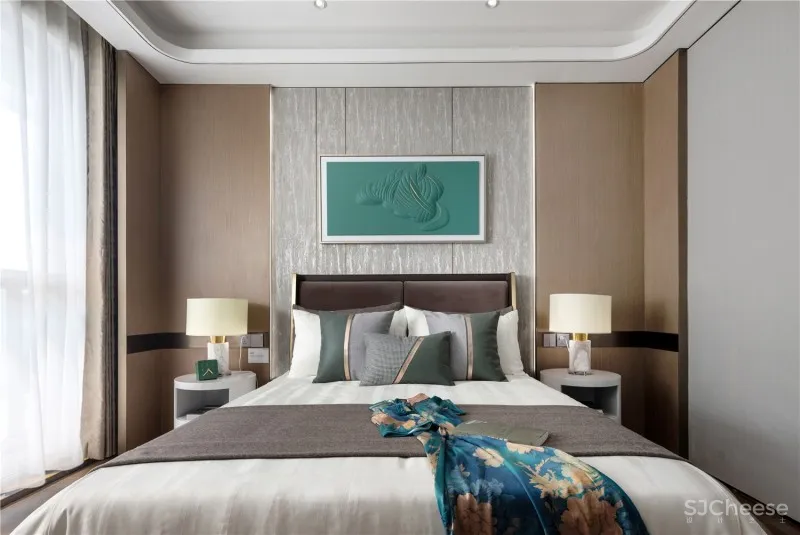 德方圆 | 160平样板间 水之绿 泉之韵