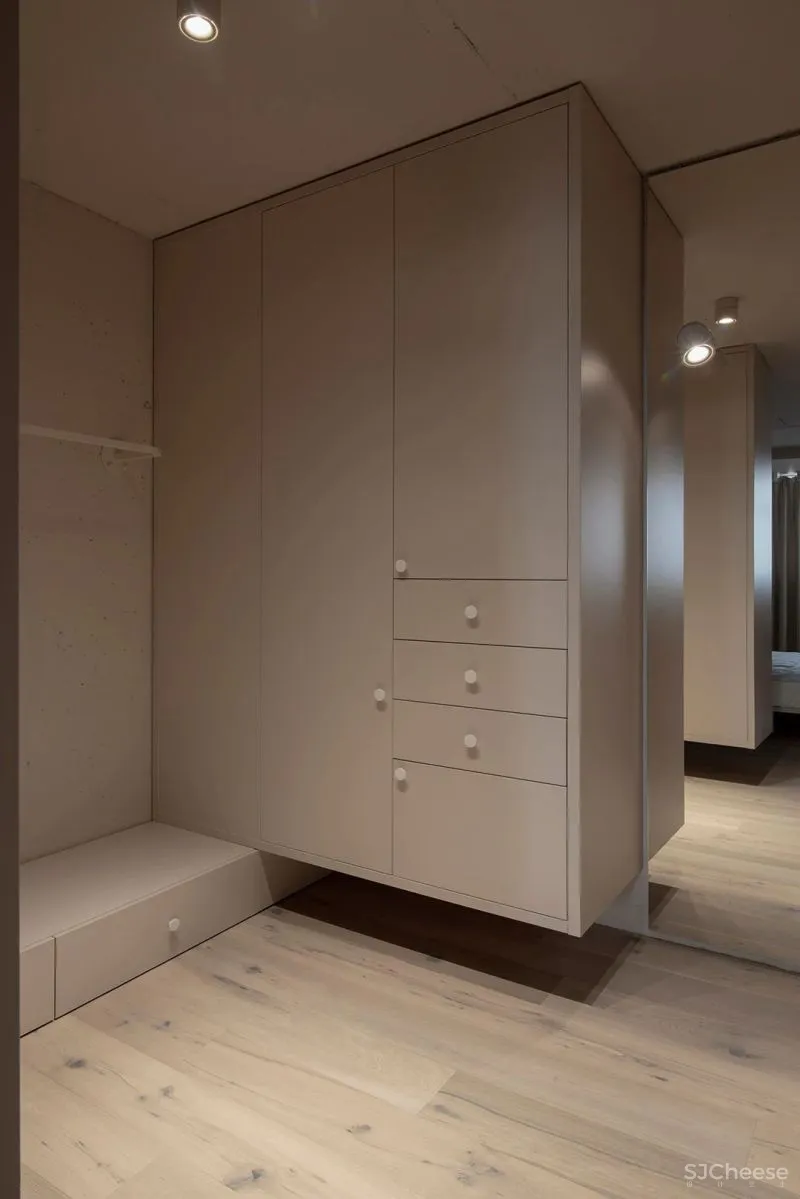 看一下Porotherm44多孔砖在这间94平米住宅中的“疯狂”使用！