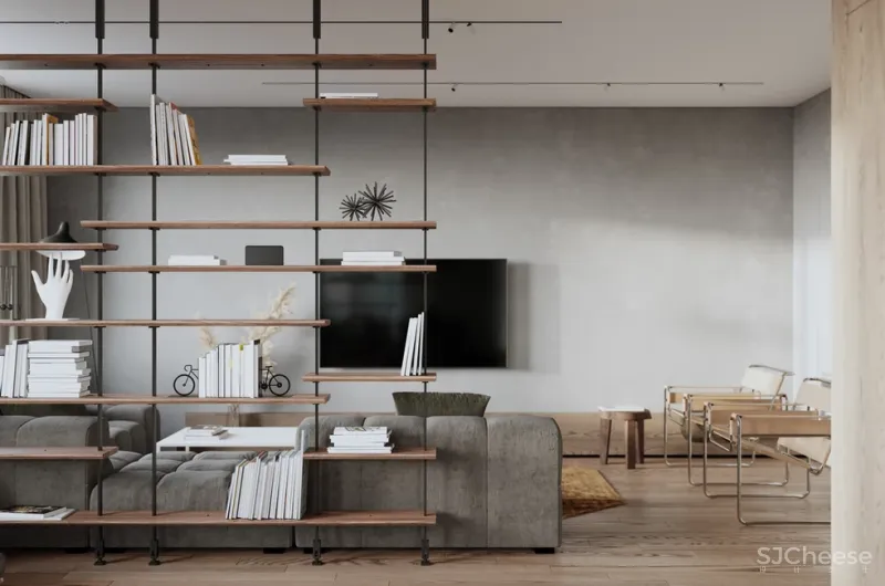 99.5的室内面积 29.7的露台,对于独自居住的屋主来说,这得有多潇洒啊!