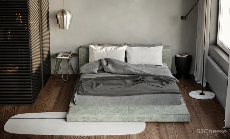 99.5的室内面积 29.7的露台,对于独自居住的屋主来说,这得有多潇洒啊!