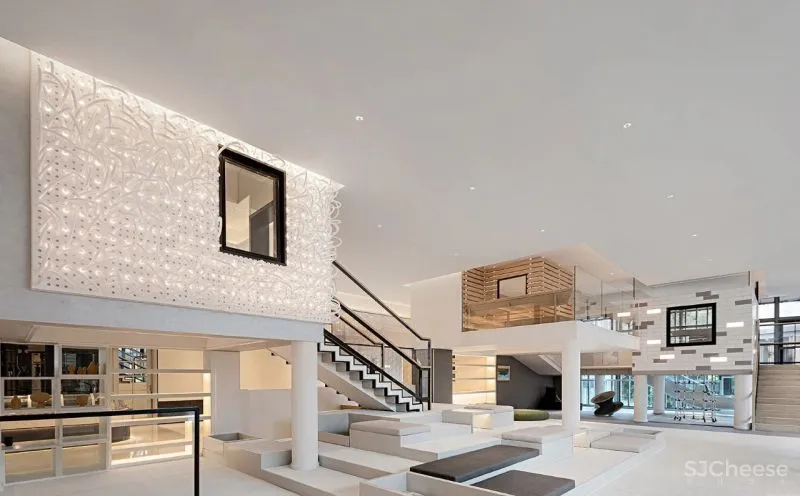 MEIYI 英皇儿童艺术学院 随时序流动的空间画布