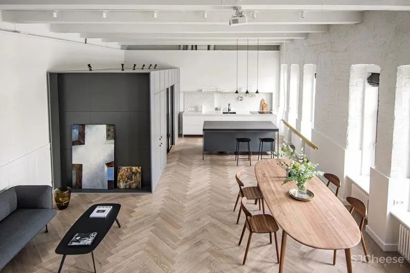 58㎡质感小宅，简约又复古！