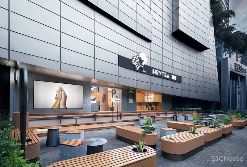 UND 深圳喜茶宠物友好主题店,萌宠社交,趣味十足