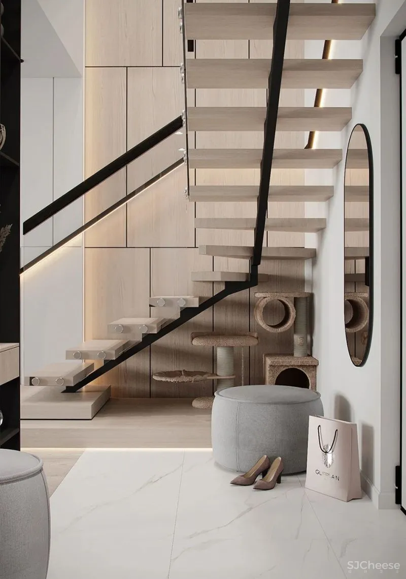 极简白 原木,耐看才是家的样子!