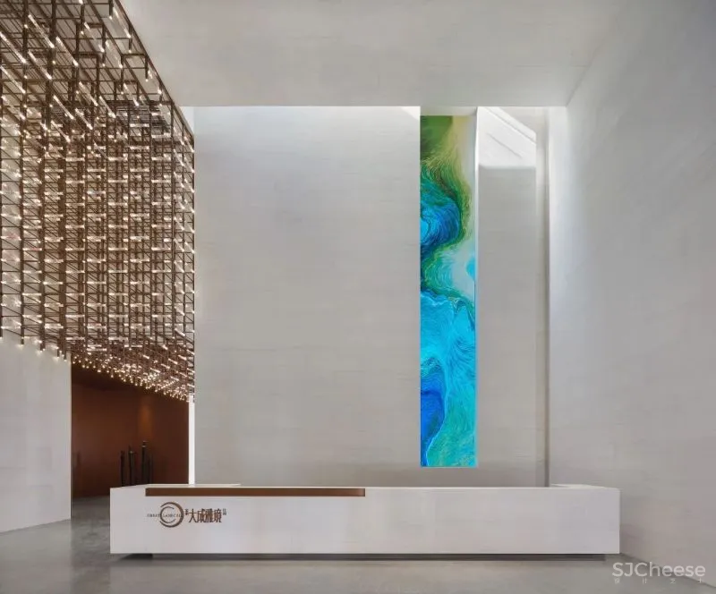 EH DESIGN 空间 金地商置·大成雅镜售楼处:艺术“盒子”