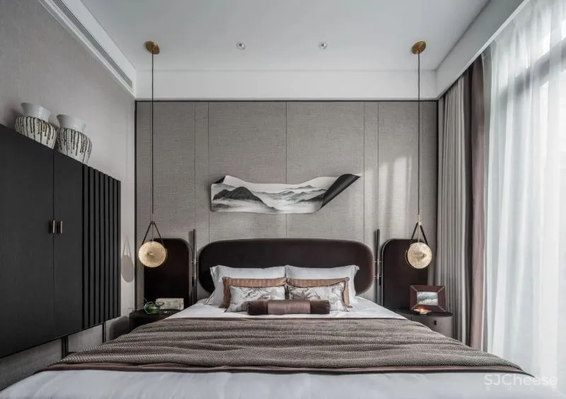 WJID维几设计｜新作 时尚风范 祥新·大唐样板间｜样板间