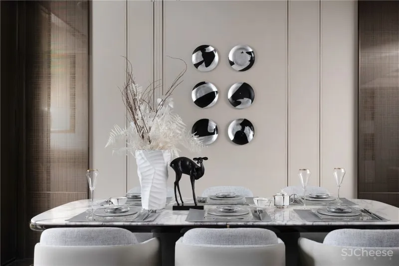 德方圆 | 160平样板间 水之绿 泉之韵