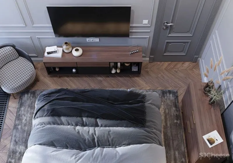 钴蓝色点燃空间气质