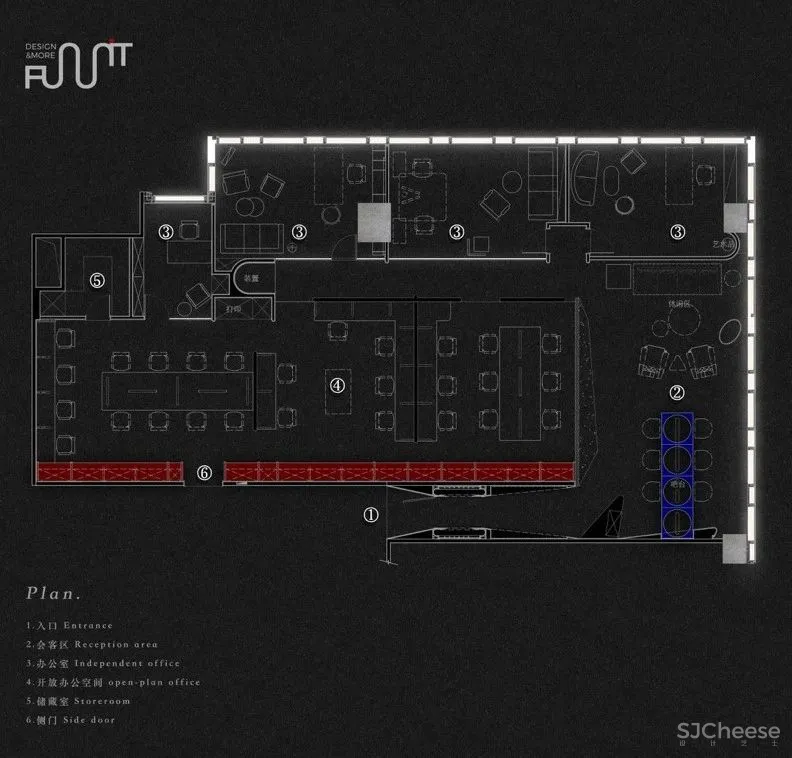 泛域设计 × 泛域设计办公空间：特性表达