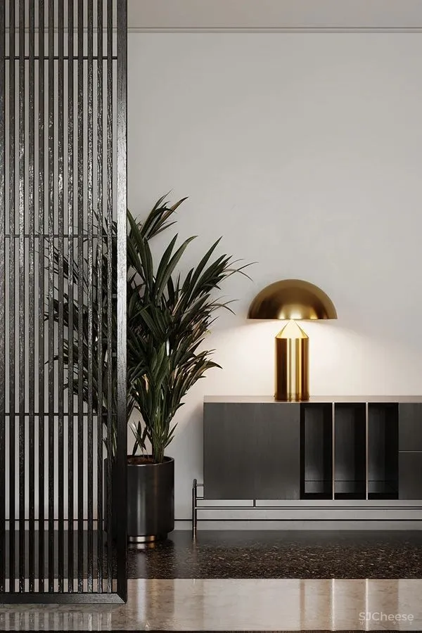 黑与白搭档的轻奢空间