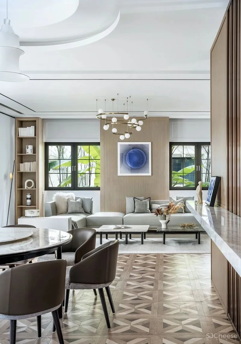 上海 600m² 顶级豪宅设计，低调安静的自然氧吧