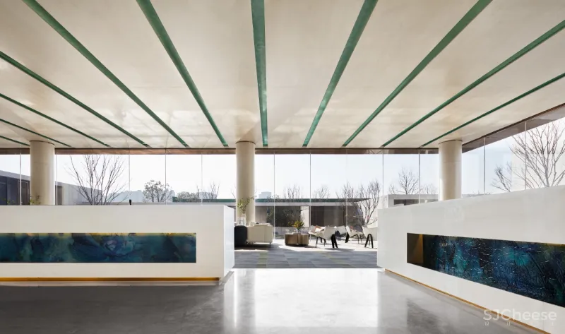 EH DESIGN 空间 金地商置·大成雅镜售楼处:艺术“盒子”