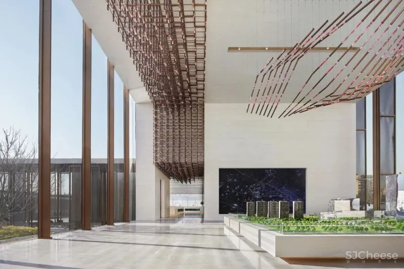 EH DESIGN 空间 金地商置·大成雅镜售楼处:艺术“盒子”