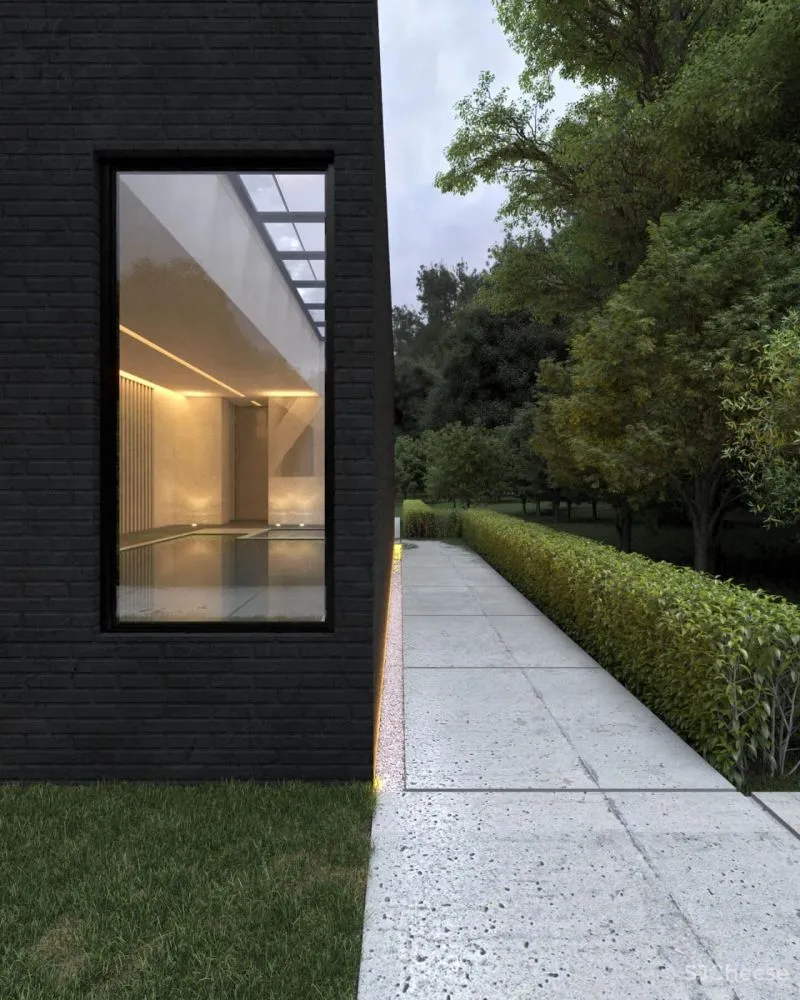 600㎡极简别墅,漂亮!