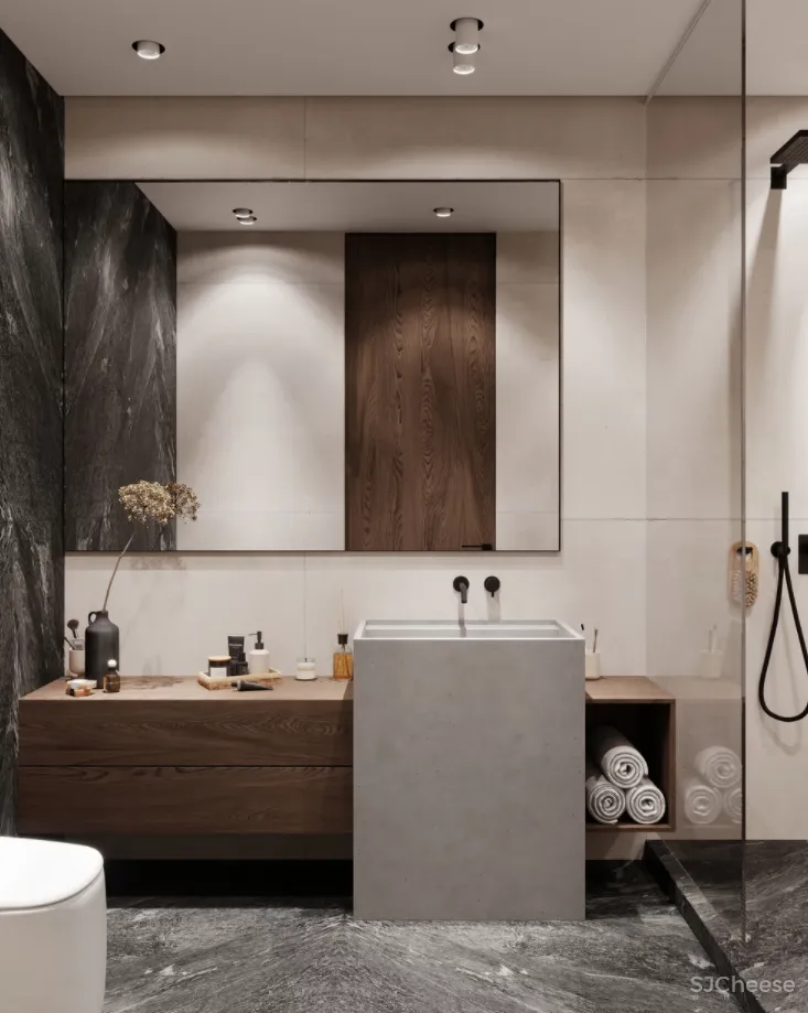 99.5的室内面积 29.7的露台,对于独自居住的屋主来说,这得有多潇洒啊!