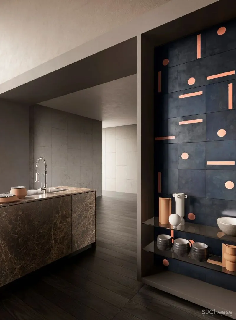 De Castelli 2021新品｜金属“硬时装”，室内设计新趋势