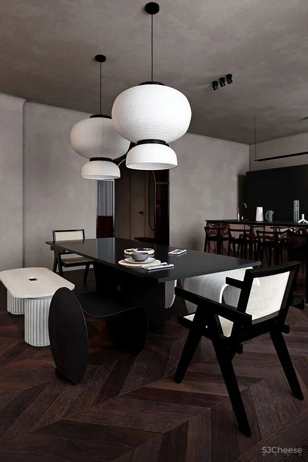 110㎡现代简奢风，就是这么撩人！