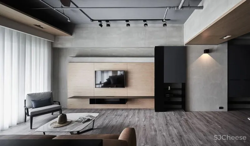 台式高级灰设计,质感空间!