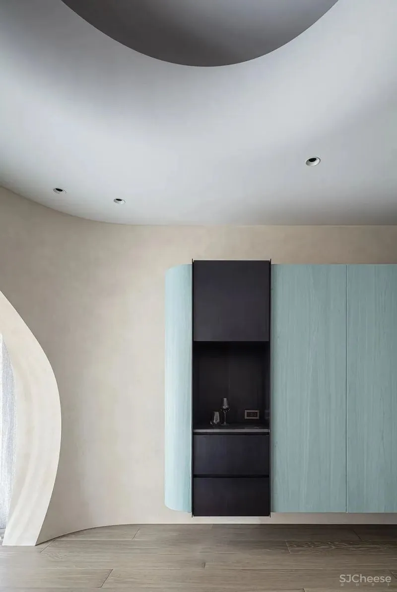 弧形 曲面，不一般的新时代住宅 源原设计