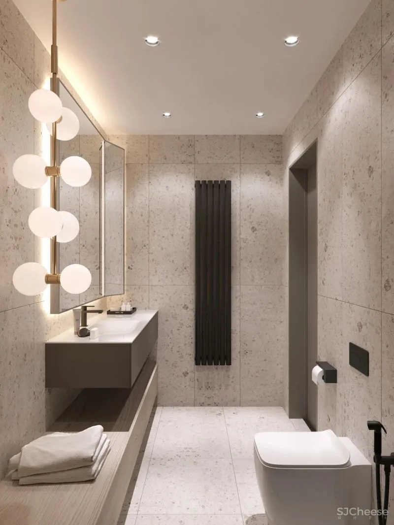 190㎡带露台的三居室，宁静简练！