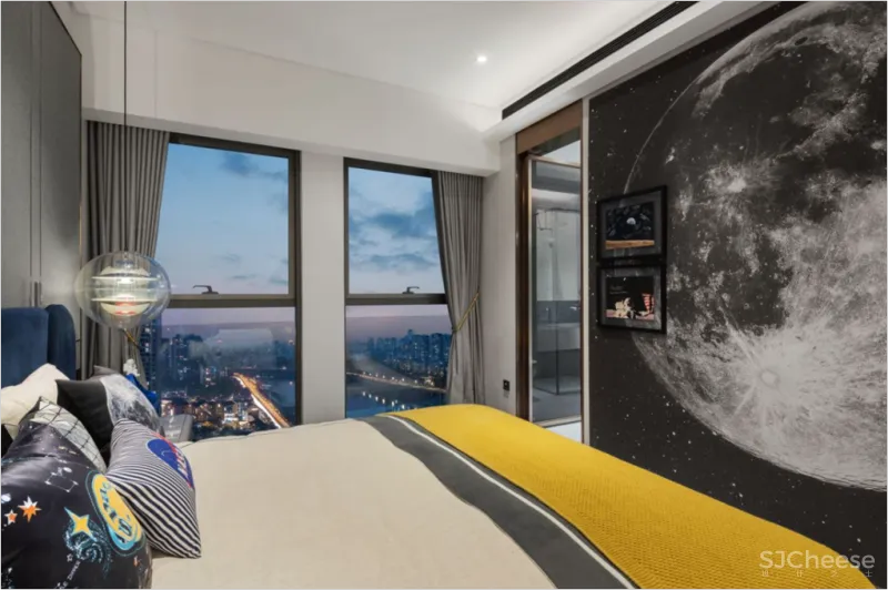 李玮珉力作 重庆千万级豪宅「万科.锦绣滨江」样板间效果图和实景照片