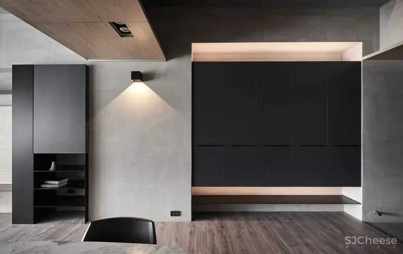 台式高级灰设计,质感空间!