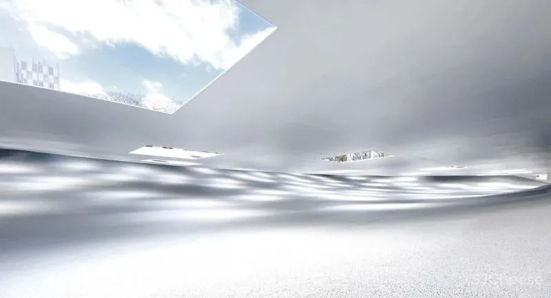 石上纯也新作,屋顶有59个洞,却没一根柱子!