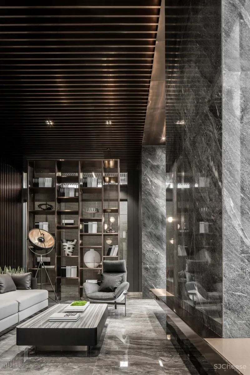 李玮珉力作 重庆千万级豪宅「万科.锦绣滨江」样板间效果图和实景照片