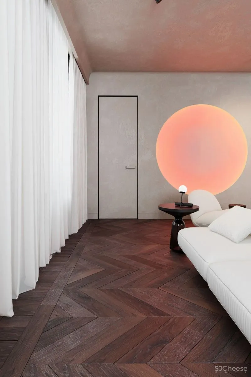 110㎡现代简奢风，就是这么撩人！