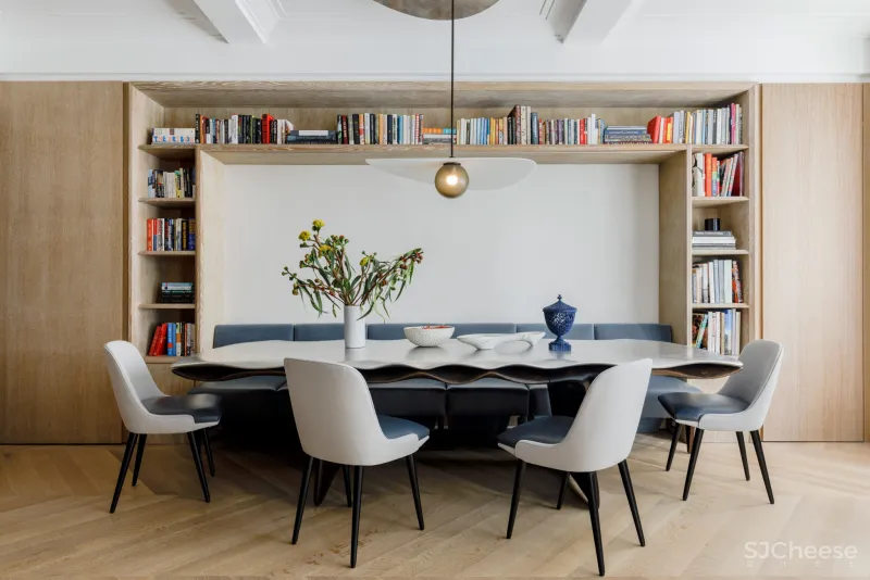 370㎡ 四居室公寓翻新,入户玄关美成了艺廊,这才是奢居典范