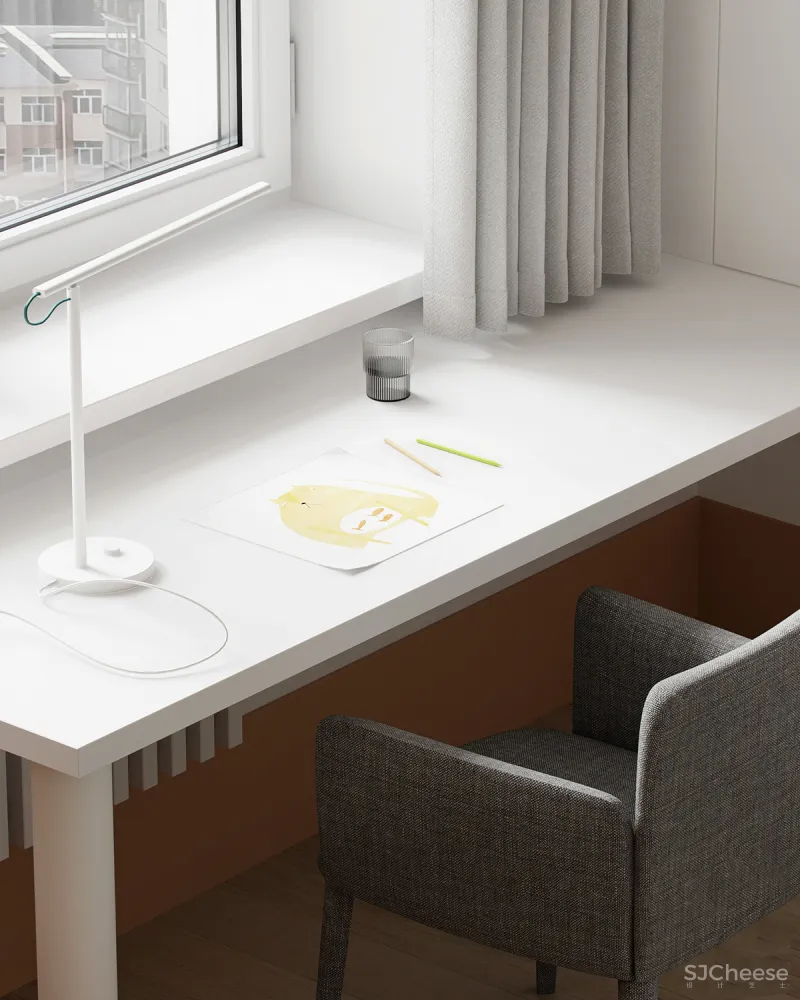 74㎡二居室,墙面这样做拼接,好看又个性!